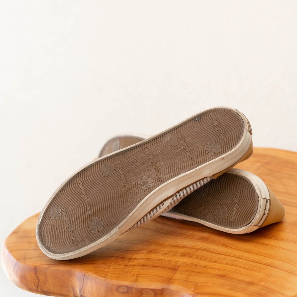 Tommy Bahama Womens 10 Striped Slip On Boat Sneakers Coastal Casual - Picture 7 of 7